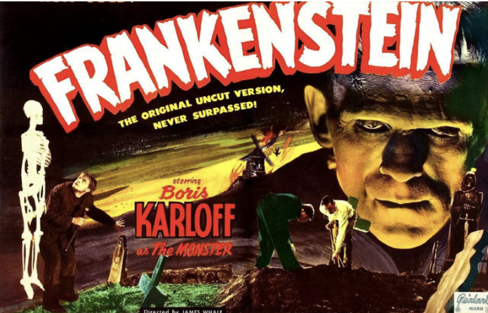 Frankenstein movie poster.